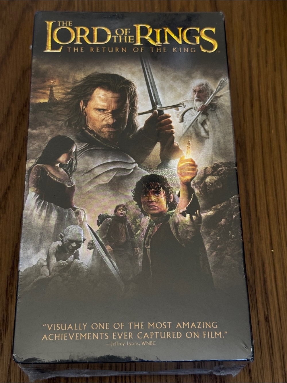 NIB The Lord of the Rings The Return of the King VHS set (2 tapes)
